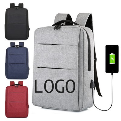 Laptop Backpack with External Charging Port