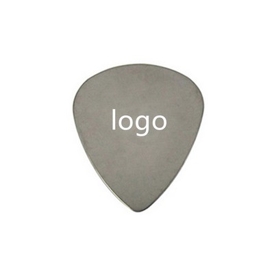 Stainless Steel Guitar Pick