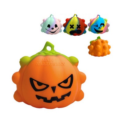 Halloween Pumpkin Pop Fidget Stress Ball Toy