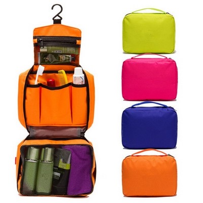 Foldable Travel Makeup Wash Hanging Bag