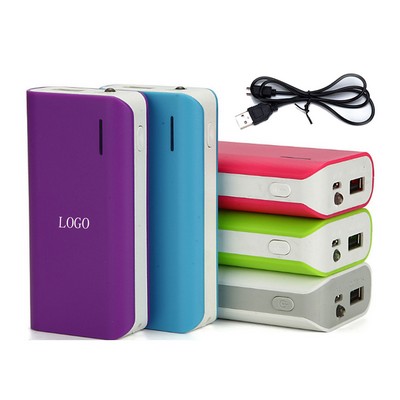 3000 mAh Power Bank With Flashlight