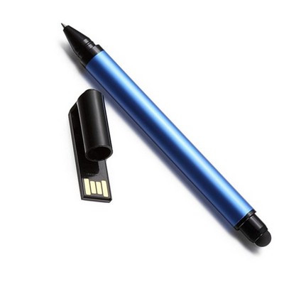 USB Flash Drive Pens with Mobile Stand and Screen Cleaner