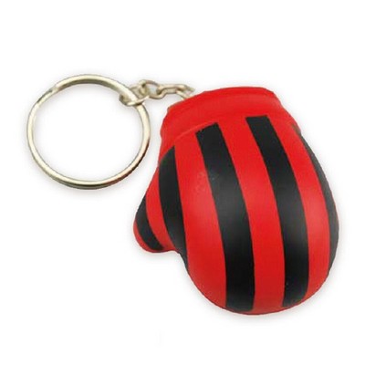 Samll Boxing Gloves Shape Stress Ball Ball with Key Chain