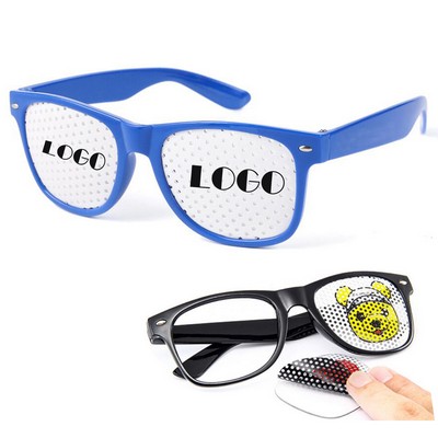 Sticker Pinhole Sunglasses