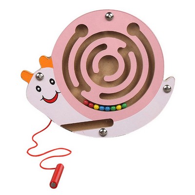 Wooden Maze Game Snail