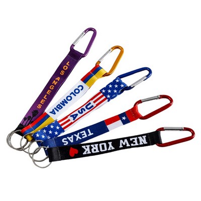 Key Chain Lanyard with Carabiner