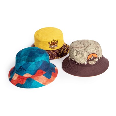 Reversible Cotton Bucket Hats