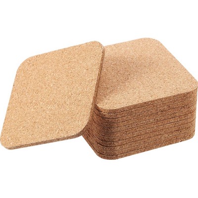 Square Cork Drink Coasters