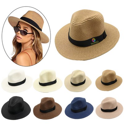 Straw Panama Sun Hat