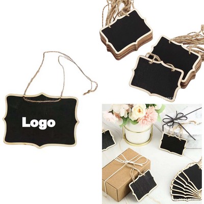 Mini Wooden Hanging Chalkboard