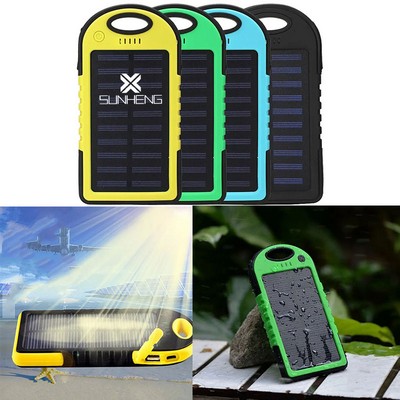 Multi Functional LED Torch Solar Power Bank