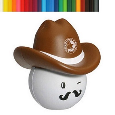 Cowboy Mad Cap Stress Ball