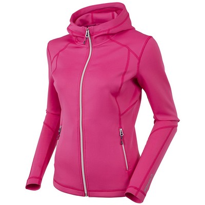 Sunice Ladies Maddy 2.0 Water Repellant Full Zip Hoodie