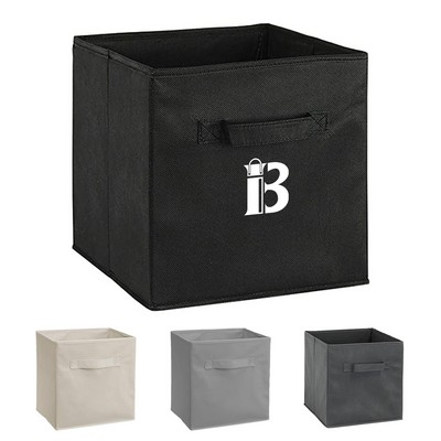 Non-woven Folding Storage Box Cubes Organizer With Handles