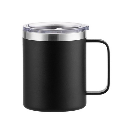 12Oz Insulated Stainless Steel Coffee Mug - Keep Your Brew Hot!