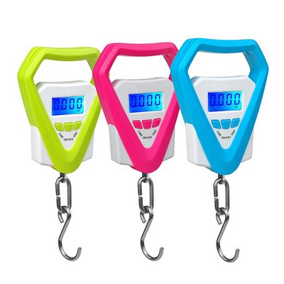 Mini Portable Electronic Scale - Plastic 20KG, Hanging Hook