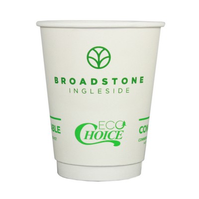 12 Oz. White Eco-Choice Insulated Cup