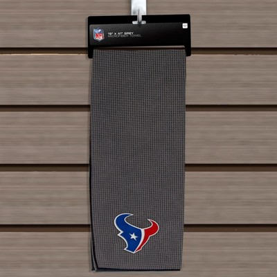 Nfl - Golf Towel, 19"X41" Grey Microfiber