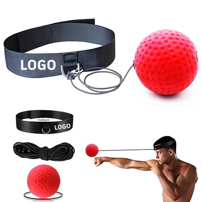 27" Adjustable Headband Boxing Training Ball Set