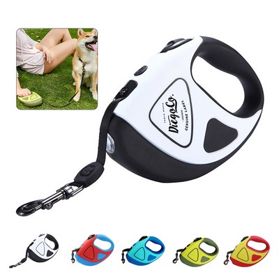 Retractable Dog Leash w/Led Flashlight