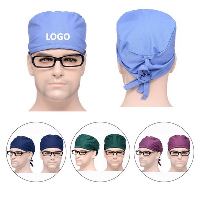 Cotton Unisex Surgical Scrub Cap