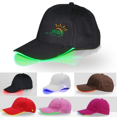 Illuminated LED Baseball Cap