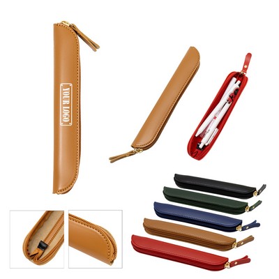 Slim PU Pen Pouch