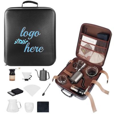 9-Piece Travel Hand Drip Coffee Set