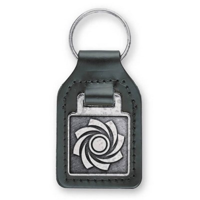 Custom Molded Metal/PU Keychains