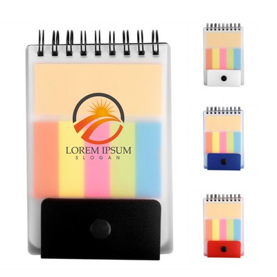 Spiral Jotter w/Adhesive Notes & Flags