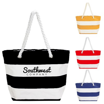 Canvas Beach Tote Bag