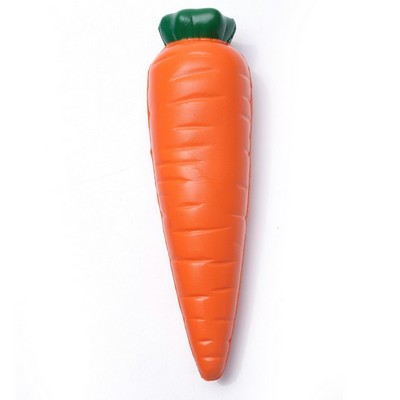 Slow Rebound Large Carrot Stress Ball