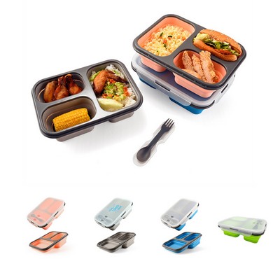 Collapsible Silicone Lunch Container