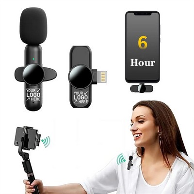 Mini Wireless Microphone for Clear and Professional Sound