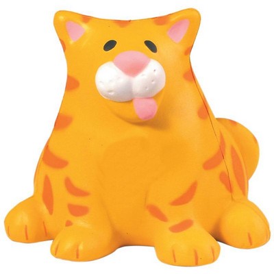 Tongue-Sticking Tiger Foam Stress Ball