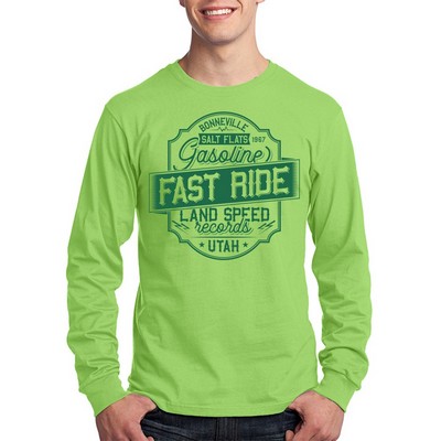 Long Sleeve Cotton T-Shirts 5.4 oz