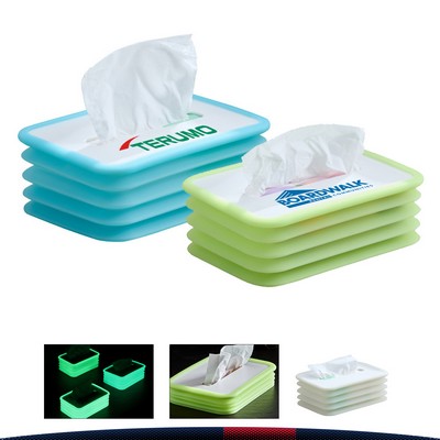 Luminous Silicone Tissue Box