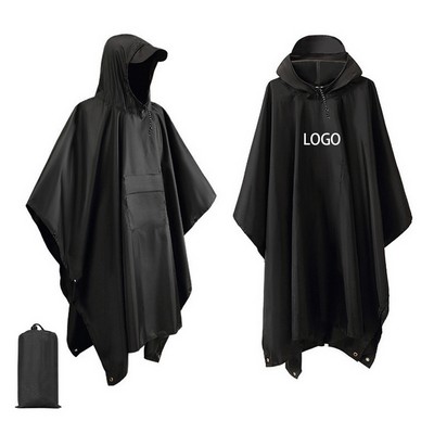 Multifunctional One Piece Poncho Raincoat