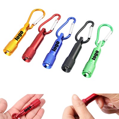 Outdoor Flashlight with Carabiner