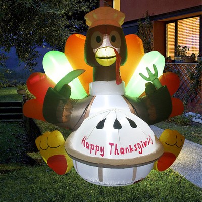 6FT-9FT Thanksgiving Day Inflatables Outdoor Decoration- In Stock- Direct Import