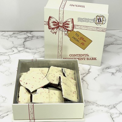 Peppermint Bark Large Box Christmas