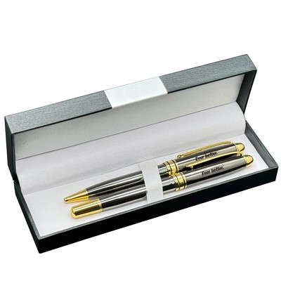 Deluxe Double Pen Set with Danish Pens