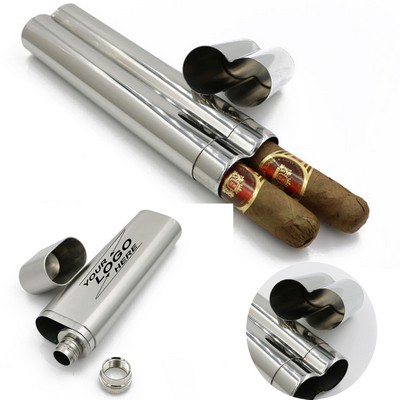 Cigar Tube Flask Holder