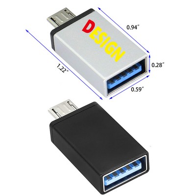 USB Adapter for Smartphone USB and Electronic Devices