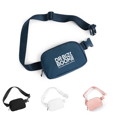 Polyester Waterproof Crossbody Belt Bag