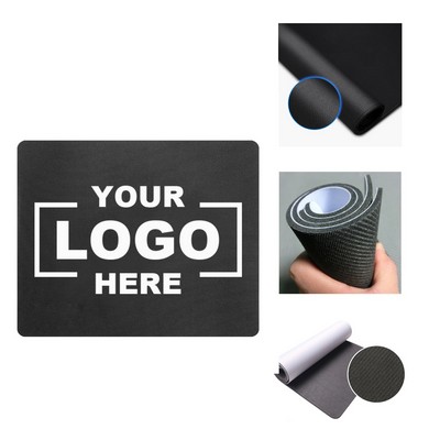 Basics Square Mouse Pad, Cloth with Rubberized Base and Stiched Edges