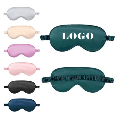 Imitation Silk Blackout Sleep Mask