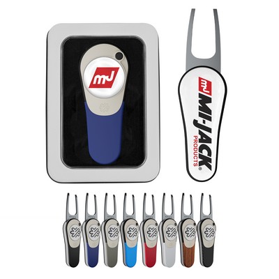 Pitchfix XL 2.5 Golf Divot Tool in Window Tin