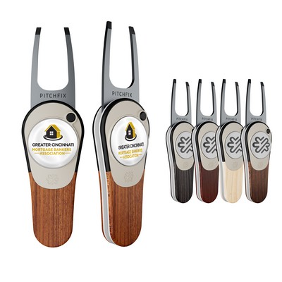 Pitchfix Woodie Golf Divot Repair Tool