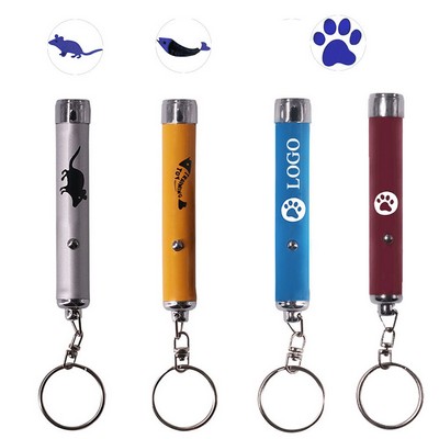 Pet Aluminum Alloy Interactive Toys Cat Laser Pointer Cat Mouse Toys Wand